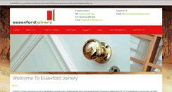 Desktop Screenshot of essexfordjoinery.ie